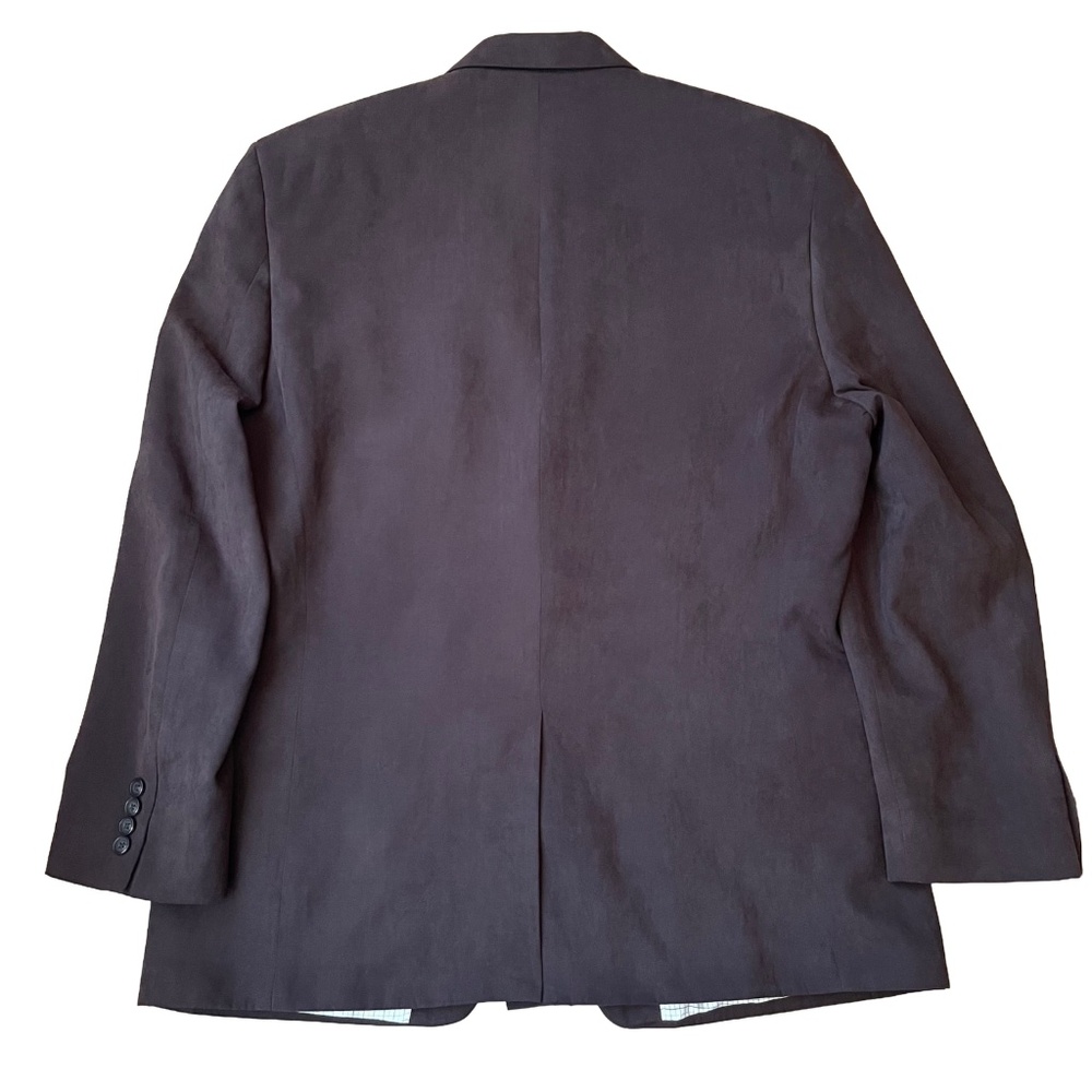 Lauren Ralph‎ Lauren Mens Sport Coat Blazer Chocolate Brown Classic Two Button - Picture 8 of 12